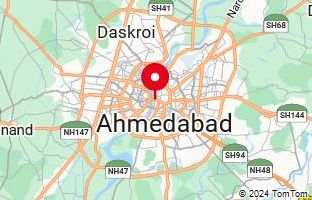 Map of Ahmadabad,India
